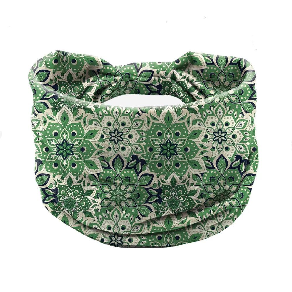 Fashion Stretch Boho Headband Cotton Wide-brimmed Wide Headwrap Sweat-wicking Mandala Flower Workout Head Bands Hair Accessories