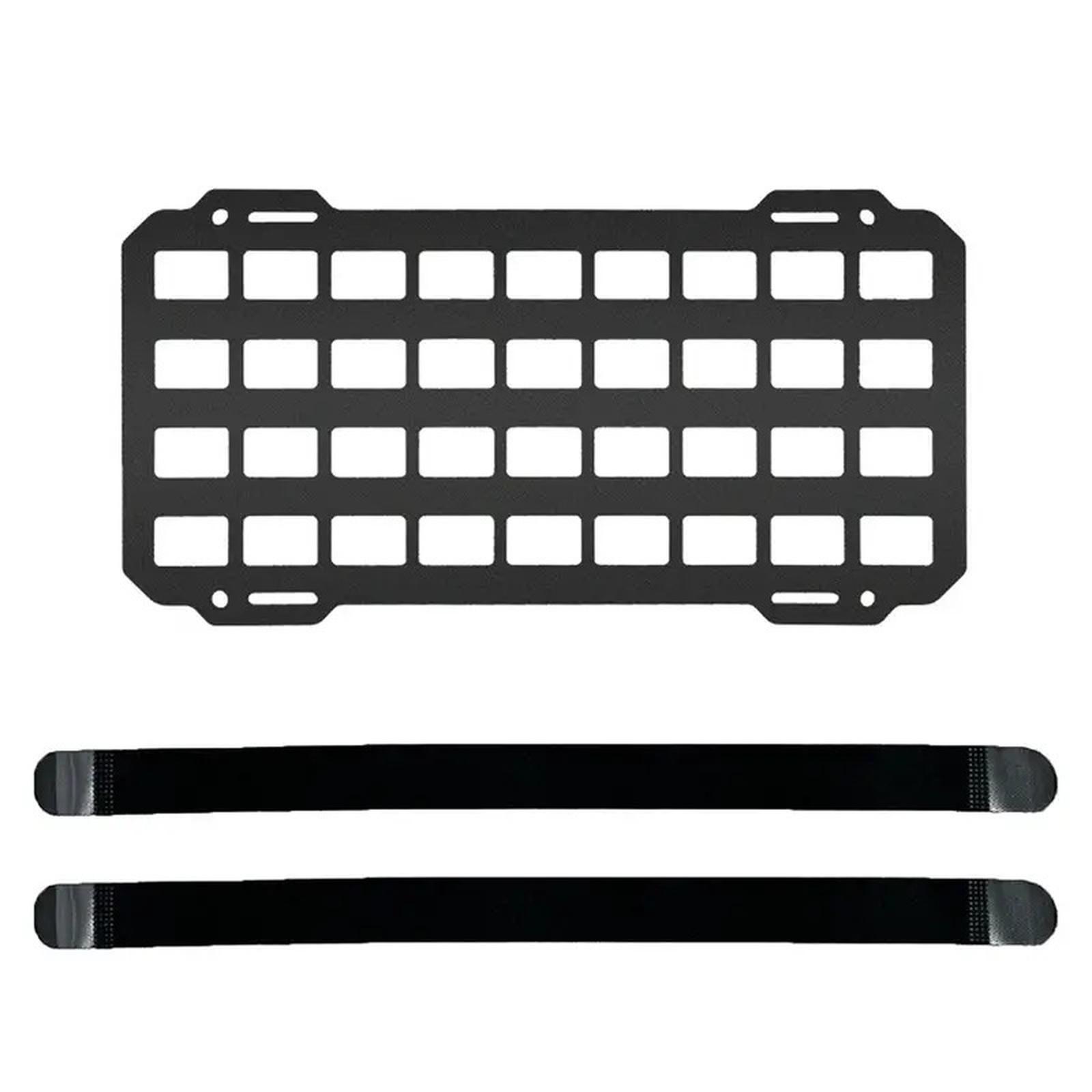 

Car Sun Visor Organizer Molle Panel Compact Interior Accessory Large Capacity one size