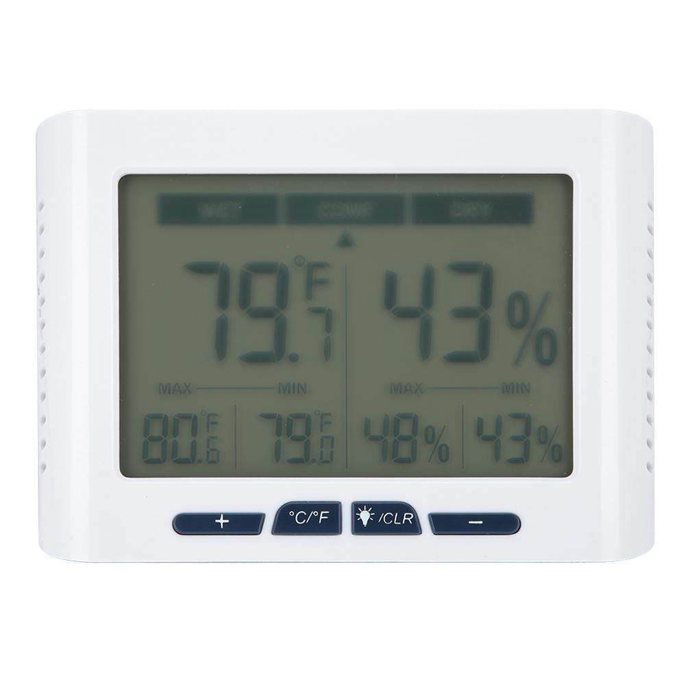 Household Electronic Thermometer Hygrometer Humidity Gauge Digital Indoor Room Temperature and Humidity Monitor