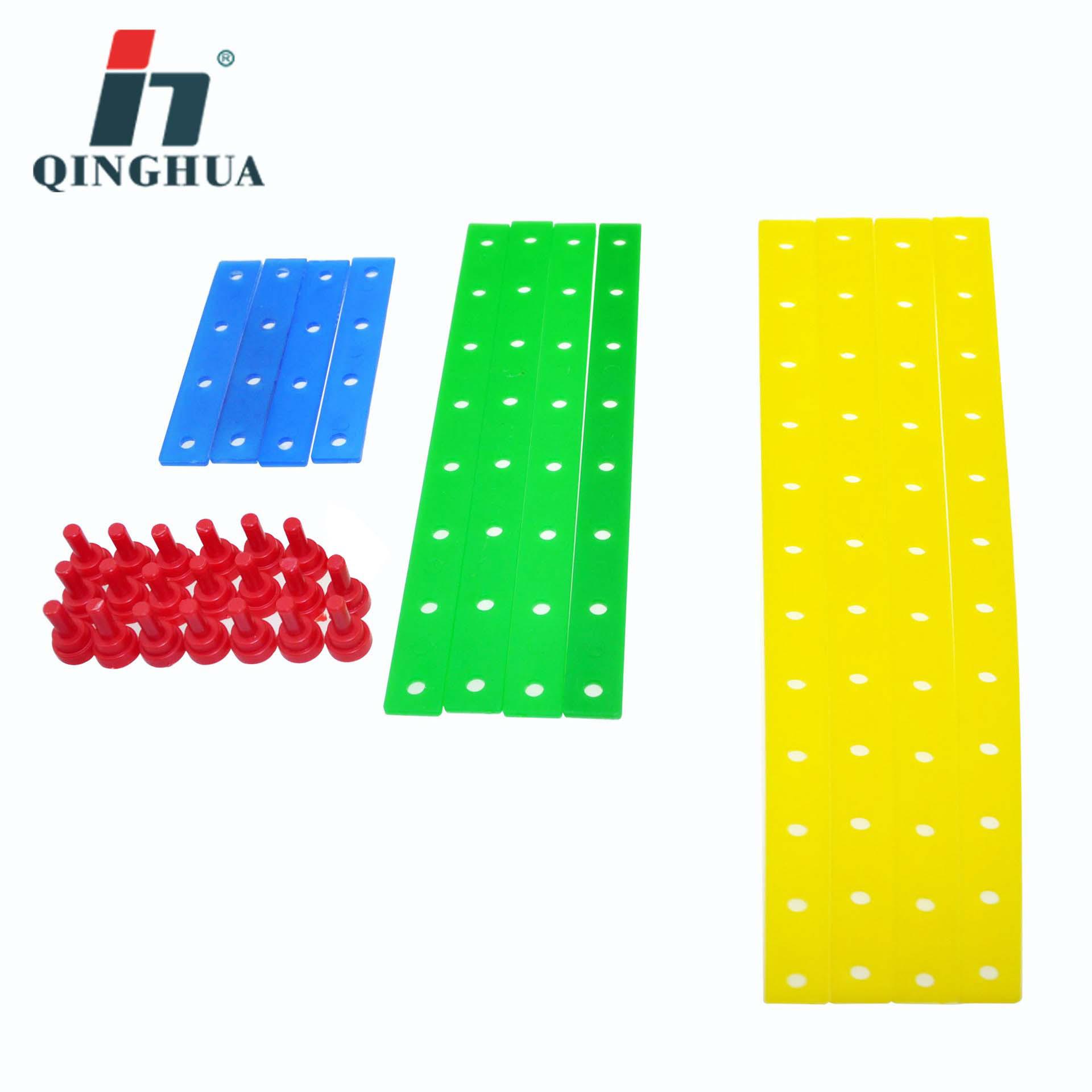 Qinghua 20007 Polygon Patchwork Strips: Math Teaching Aids for Primary and Junior High School PVC