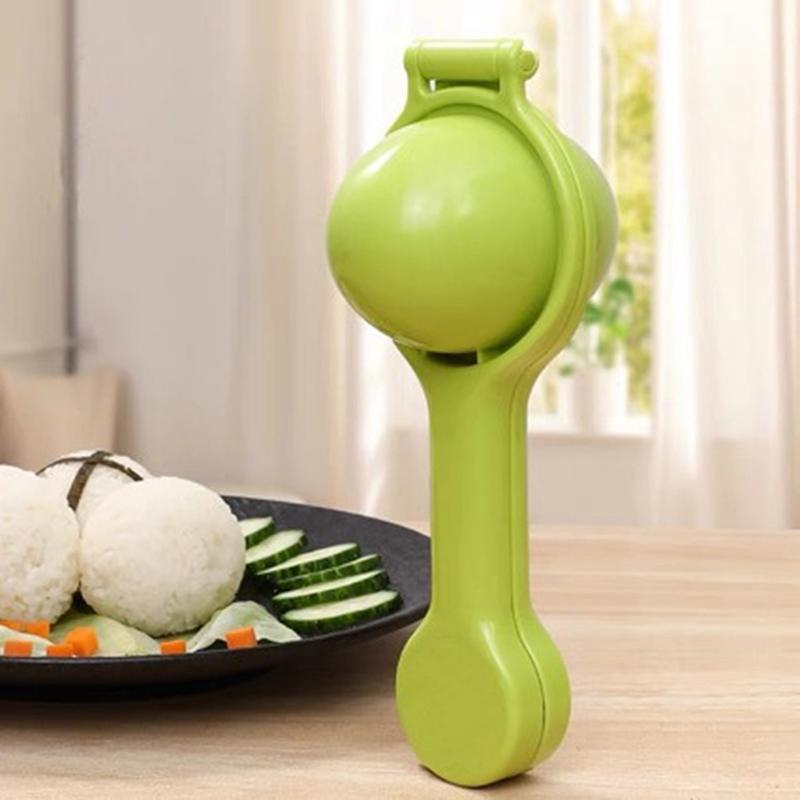 Rice Baller Ball Shaped Creativity Diy Sushi Tool Onigiri Mold Onigiri Mold Shake Molds Diy Sushi Tool For Children Home Kitchen