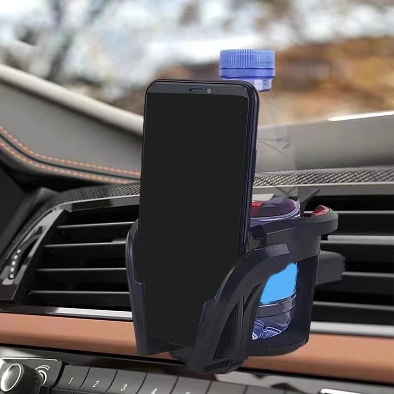 Universal Car Cup Holder Air Vent Mount Beverage And Ashtray Stand - Drink Coffee Bottle Holder Can Mounts Car Accessory