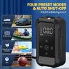 Tire Inflator Portable Air CompressorCar Tire Inflator, Portable Air Compressor With Tire Pressure Gauge And LED Light, Smart Wireless Tire Inflator