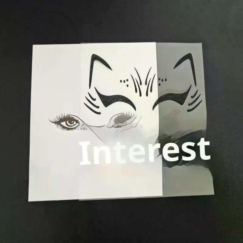 Cat Stickers Animal Face Makeup for Halloween Facial Decoration, Party Decorations, Carnival/Mardi Gras/Masquerade
