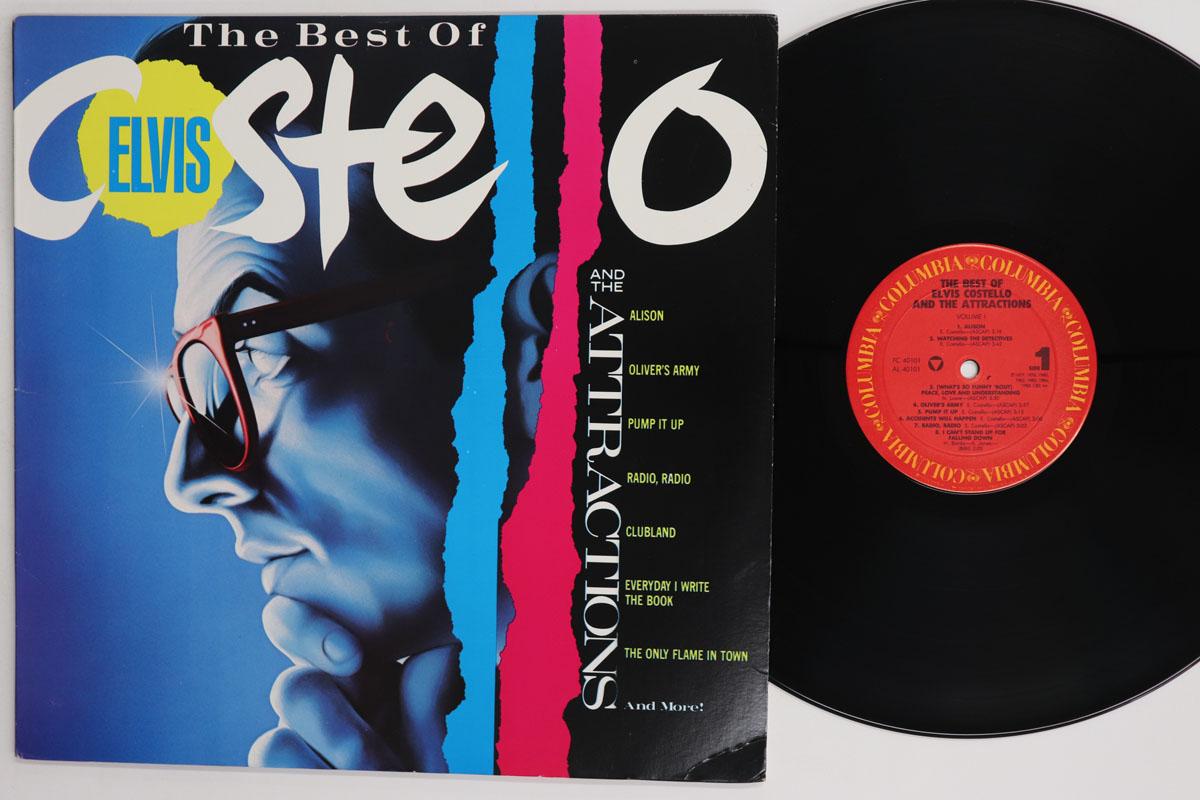 

LP Record ELVIS COSTELLO ATTRACTIONS Best Of Elvis Costello FC40101 COLUMBIA 1985 US Rock Used