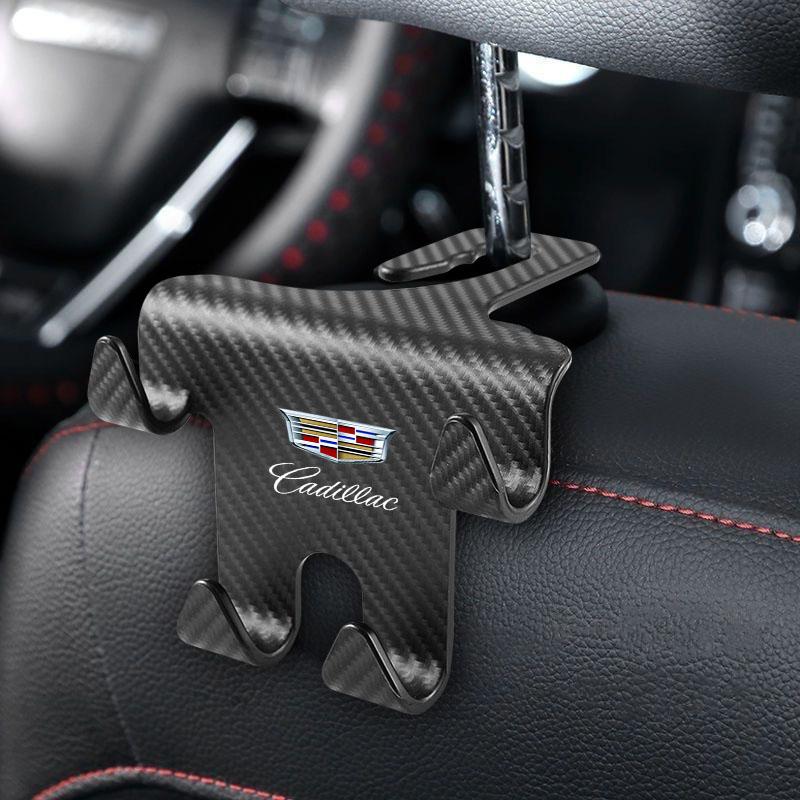 Autoaufkleber Rücksitzhaken Hängende Aufbewahrung Handyhalter Für Cadillac XT5 XTS CTS BLS SLS DTS SRX Escalade Tiburon Deville