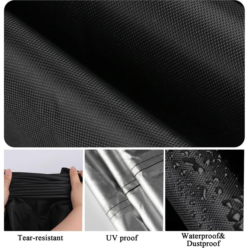 Folding Chair Storage Rack Cover Waterproof Windproof Protector 73x35x42 Inch Folding Chair Cart Dust Cover 420D For Outdoor