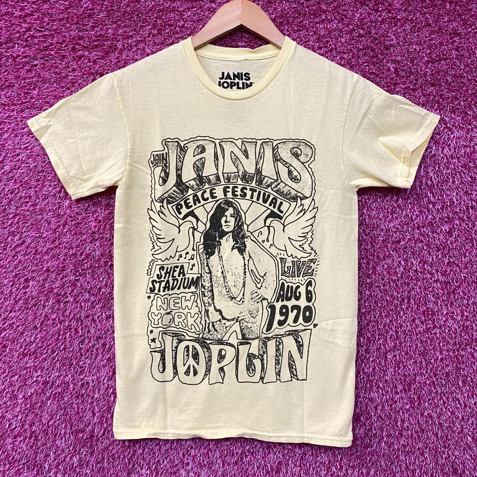 

Janis Joplin Peace Festival Shea Stadium 70 T-Shirt Extra Small XXL