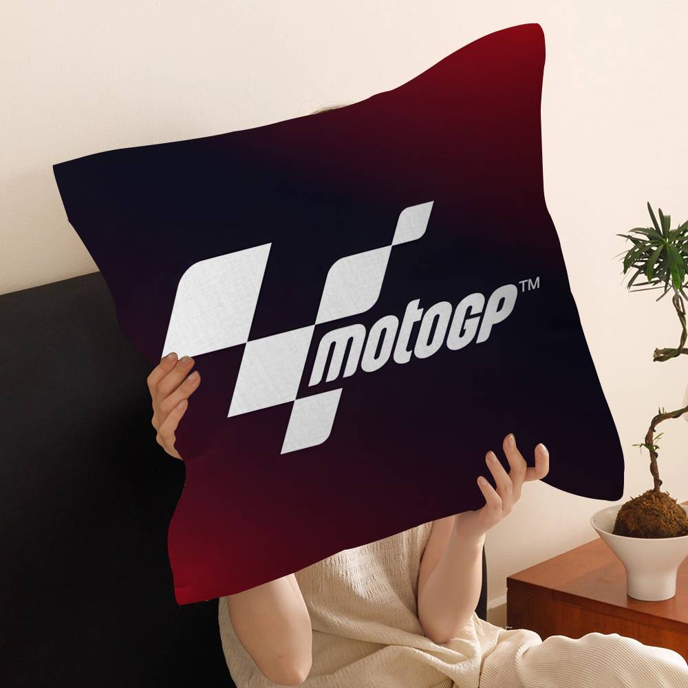 M-Moto G-GP Motorcycle Racing Pillow Cushion Cover Pillowcase Living Room Sofa Home Decor Customized