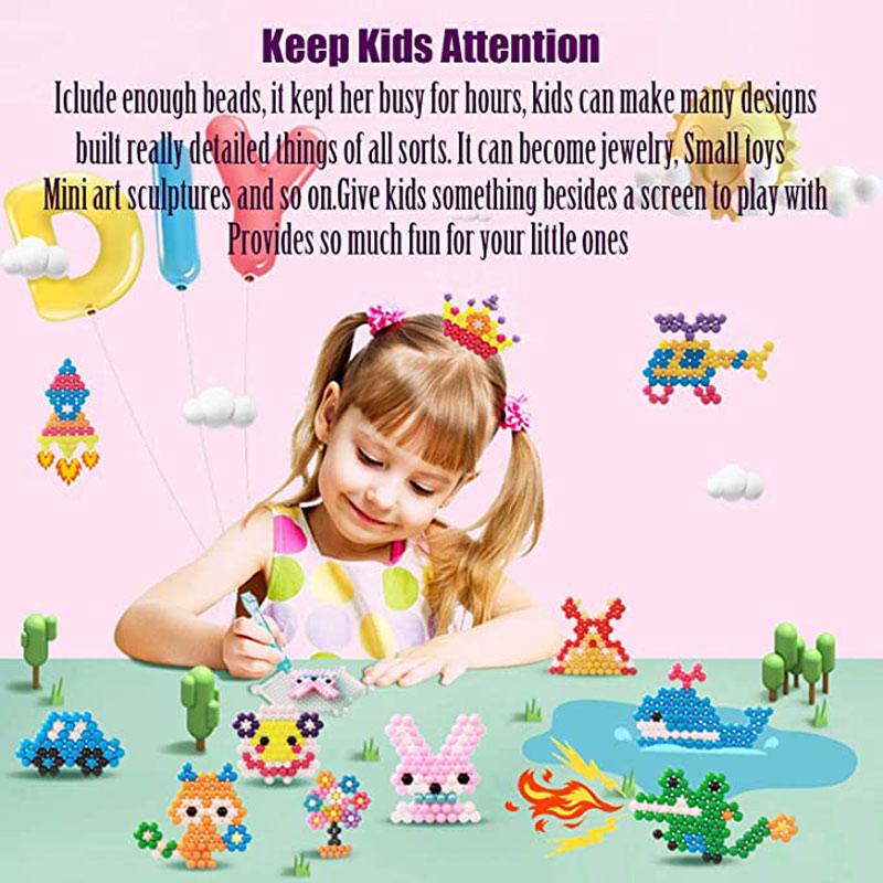 500Pcs 36Colors 5mm Water Beads Spray Magic beads Educational 3D beads Puzzles Accessories for Children Toys