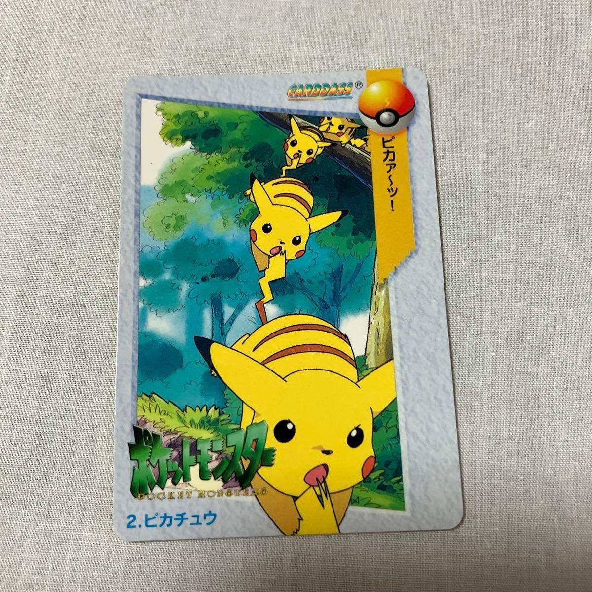 Used At that time Pokemon Carddass Pikachu