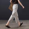 SOFSIL Women's High-Waist Cropped Wide-Leg Pants