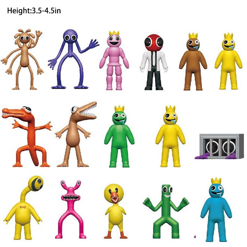 

16pcs Roblox Rainbow Friends Figure Toy Model Random Colour Doll Kid Xmas Gift