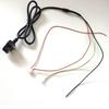 3-Core 0.75 Sq Mm ISI Indian 6A/10A Clover-Leaf Power Cord with Three-Pin Plug