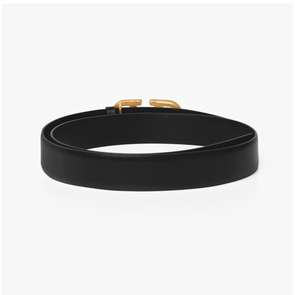 Valentino V Logo Goldgürtel 6y2t0q90 Ecu 0no