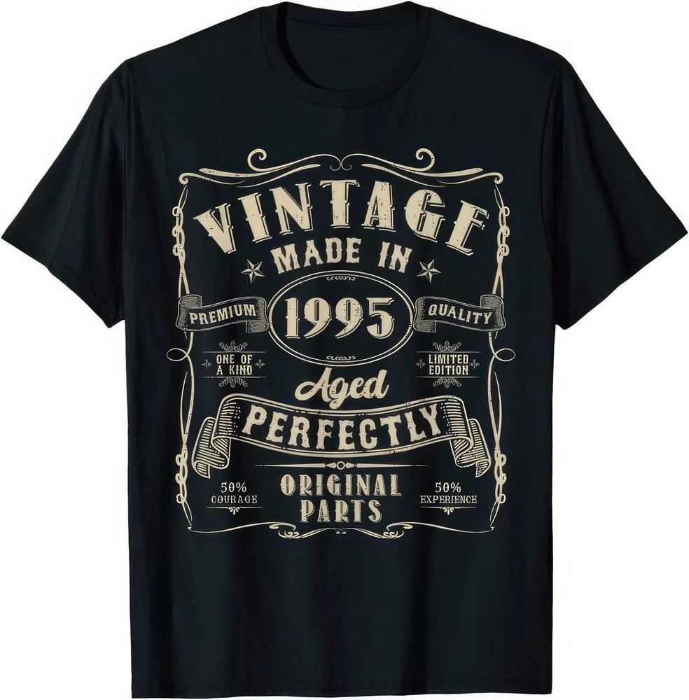 Made In 1995 Aged Perfectly Original Parts 30th Birthday 30 Years Gift T Shirt