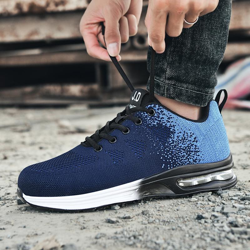 Men's Military Tactical Boots Army Boots Men Side Zipper Military Boots Men Anti-Slip Ankle Boots Work Safety Shoes Hiking Shoes