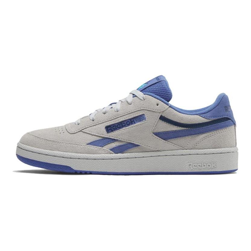 Reebok Club C REVENGE Low-Top Skateboard Shoes Unisex Blue Gray Sneakers 100074165
