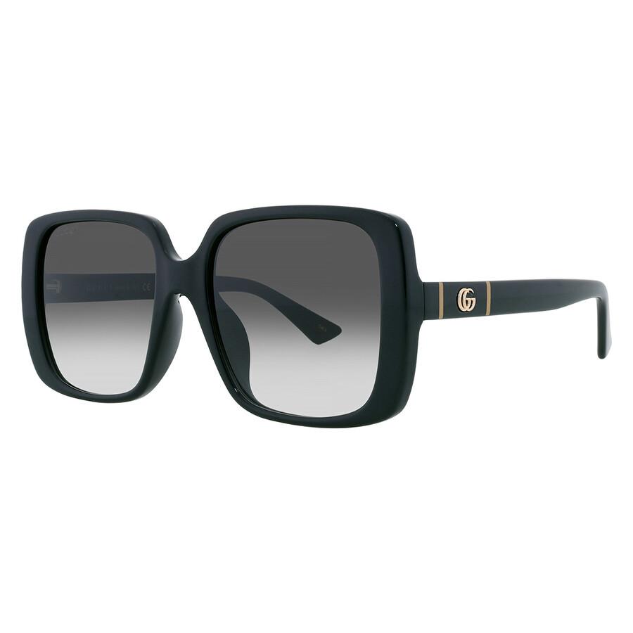Gucci Grey Butterfly Ladies Sunglasses Gg0632sa 001 56