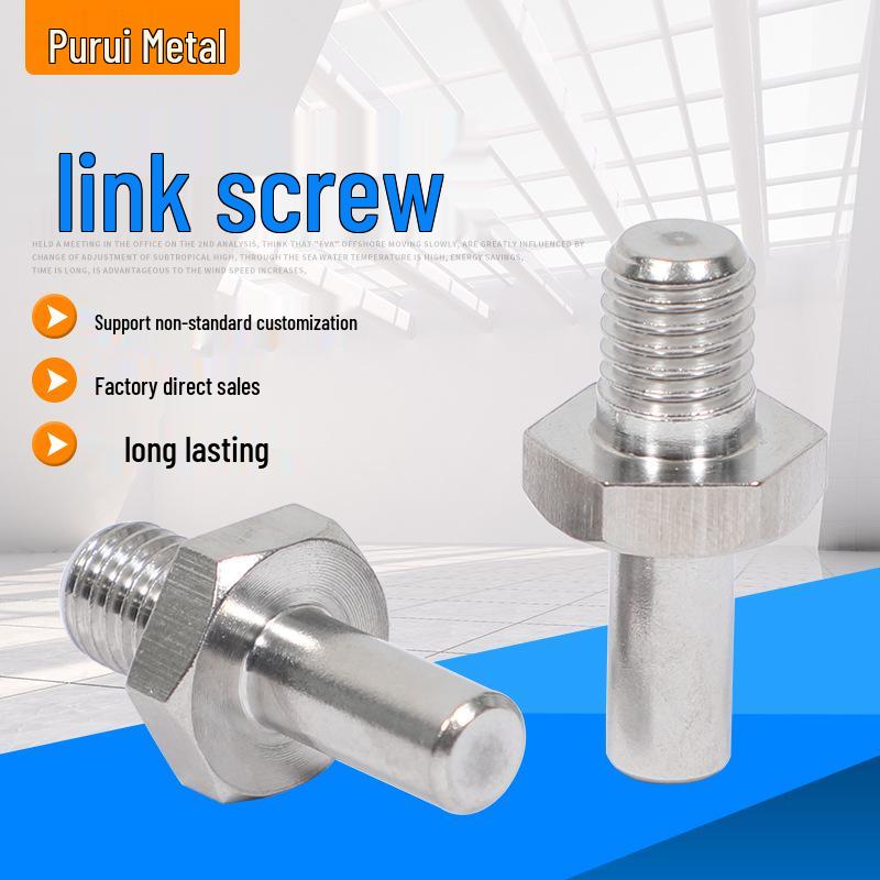 High-Strength Stainless Steel Threaded Studs & Connecting Bolts for Non-Standard Lathe Processing