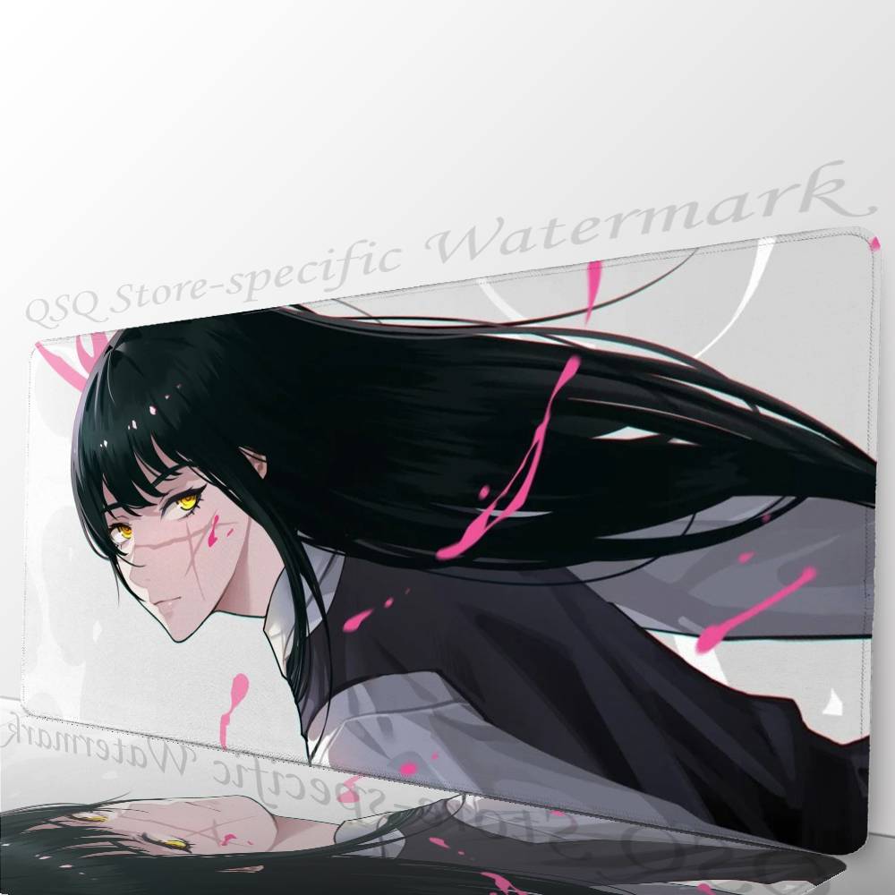 Asa Mitaka Anime C-Chainsaw Man Podkładka pod mysz Mata na biurko Z podkładką Akcesoria do gier Prime Gaming Podkładka pod klawiaturę XXL Amortyzacja
