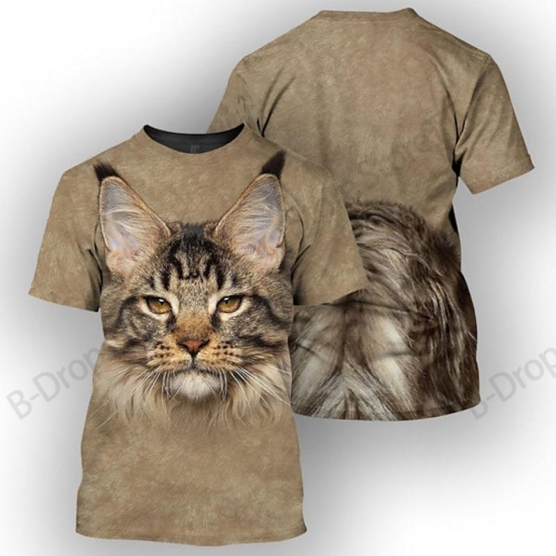 

Men s summer 3D vortex printed T-shirt with fashionable psychedelic dizziness pattern trend round XXXL