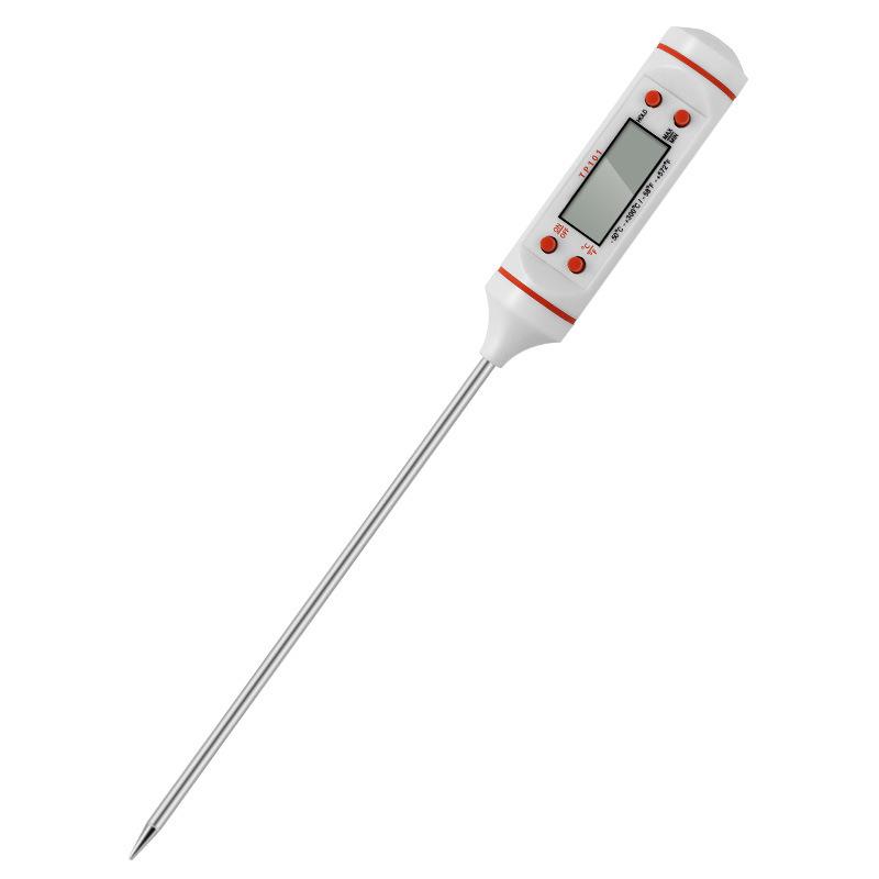 Digital Pen-Style Kitchen Thermometer for Milk, BBQ, Baking, and Food