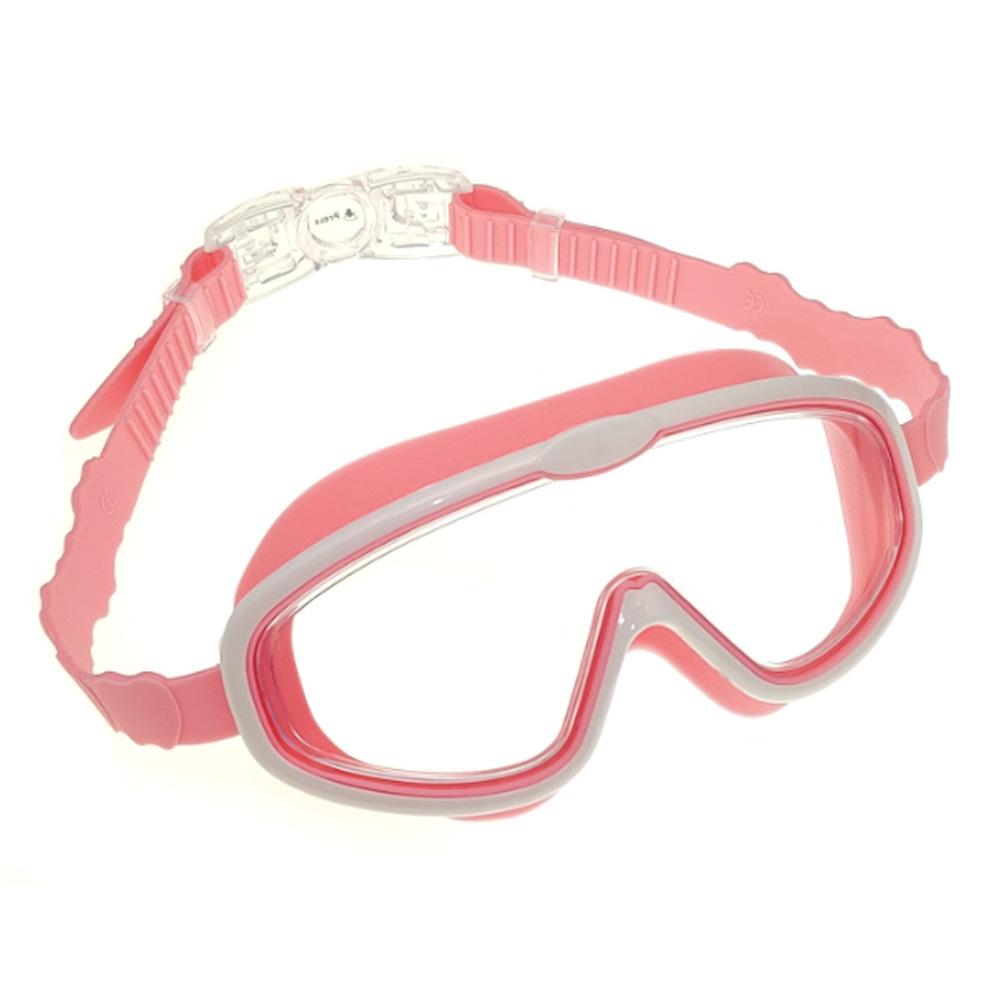 

Водонепроницаемые силиконовые очки для плавания для детей, большая оправа, очки для плавания HD, противотуманные очки, аксессуары для плавания CHINA розовый