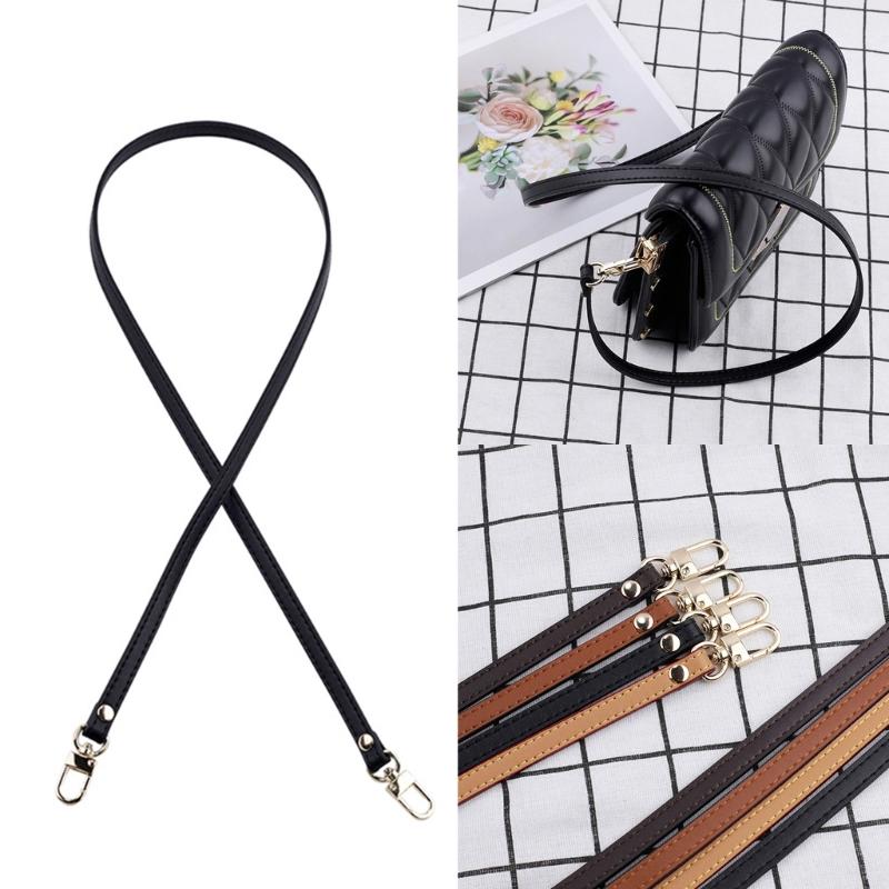 39/43palcová Crossbody taška Náhradní ramenní popruh Tašky Tenký popruh pro DIY Dámská peněženka Taška přes rameno PU popruh s přezkou