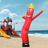10FT/3M Inflatable Puppet Sky Air Wind Tube Puppet Sky Wavy Dancer Without Blower(Red)