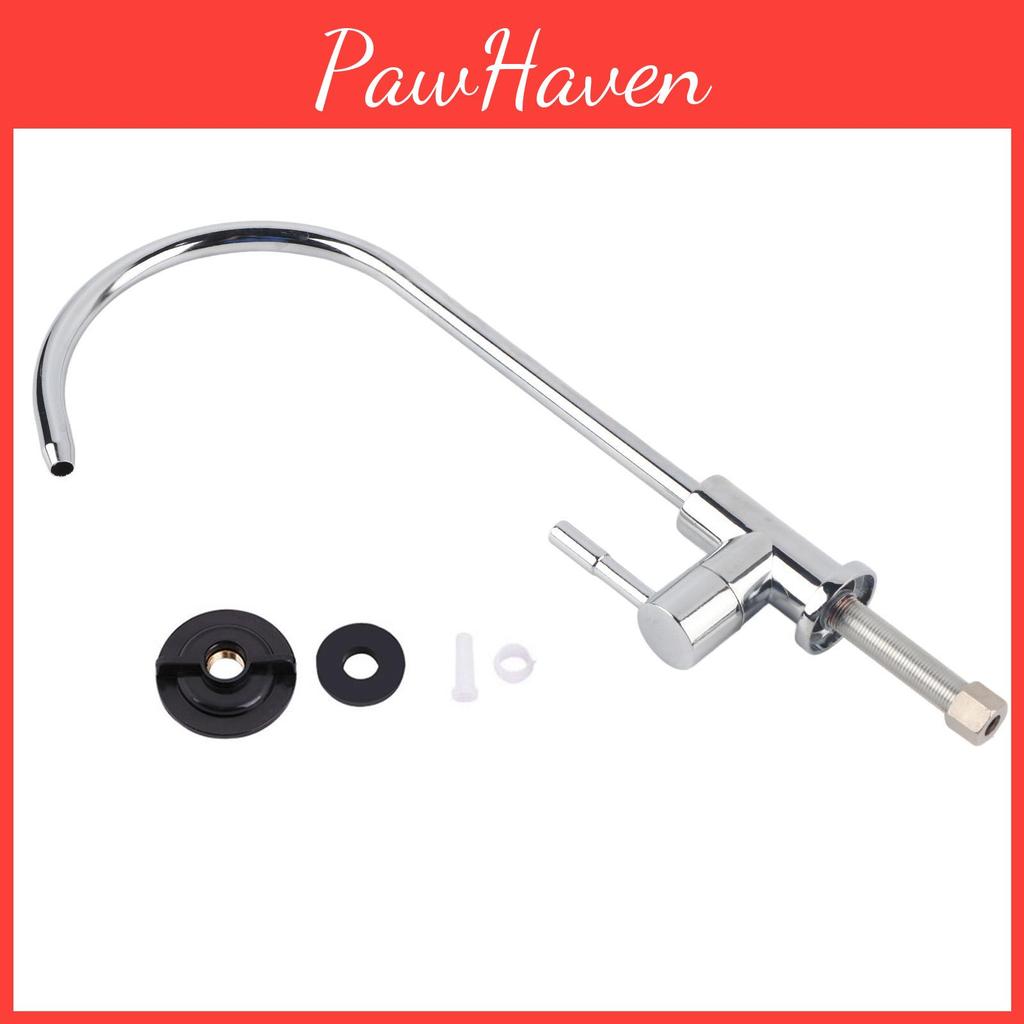 Évier de Cuisine en Alliage 14"" Robinet de Cuisine en Zinc Chrome Filtre à Eau Potable Osmose Inverse Ro