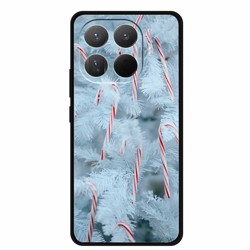 Christmas Phone Cases for Xiaomi 15T Pro 5G Case Protector TPU Silicone Soft Bumper Christmas Tree for Mi 15T Pro 5G Cover Coque
