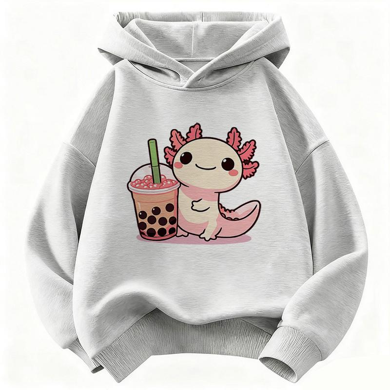 Y2k Animal Graphic Hoodie Kids Children's Sweatshirt Hoody for Boys Girls Casual Hoodies Comic Clothes