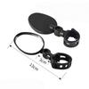 2PCS Bicycle Plastic Rearview Mirror 360 Degree Adjustable Rotatable Universal Cycling Handle Rearview Safety Lens for MTB Bike