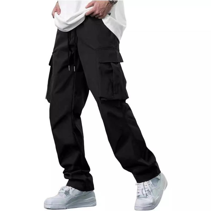 

Men s Canvas Cargo Cargo Pocket Trousers XXXL хакі