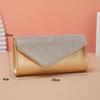 European-American Rhinestone Evening Clutch: Women's Luxurious Single Shoulder Bag