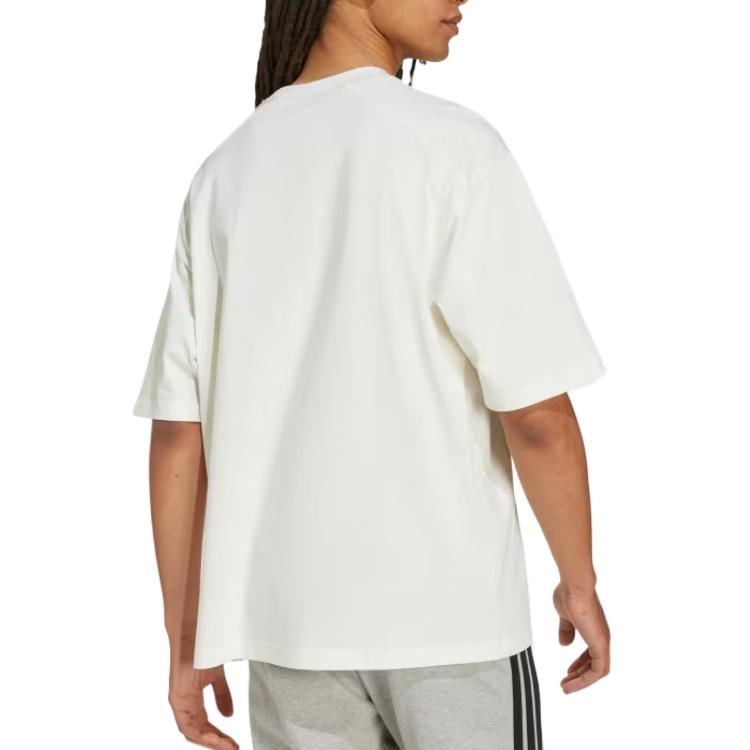 Adidas Versatile Comfortable Simple Fashion Solid Color Short Sleeve T-Shirt Men Tops KC5624
