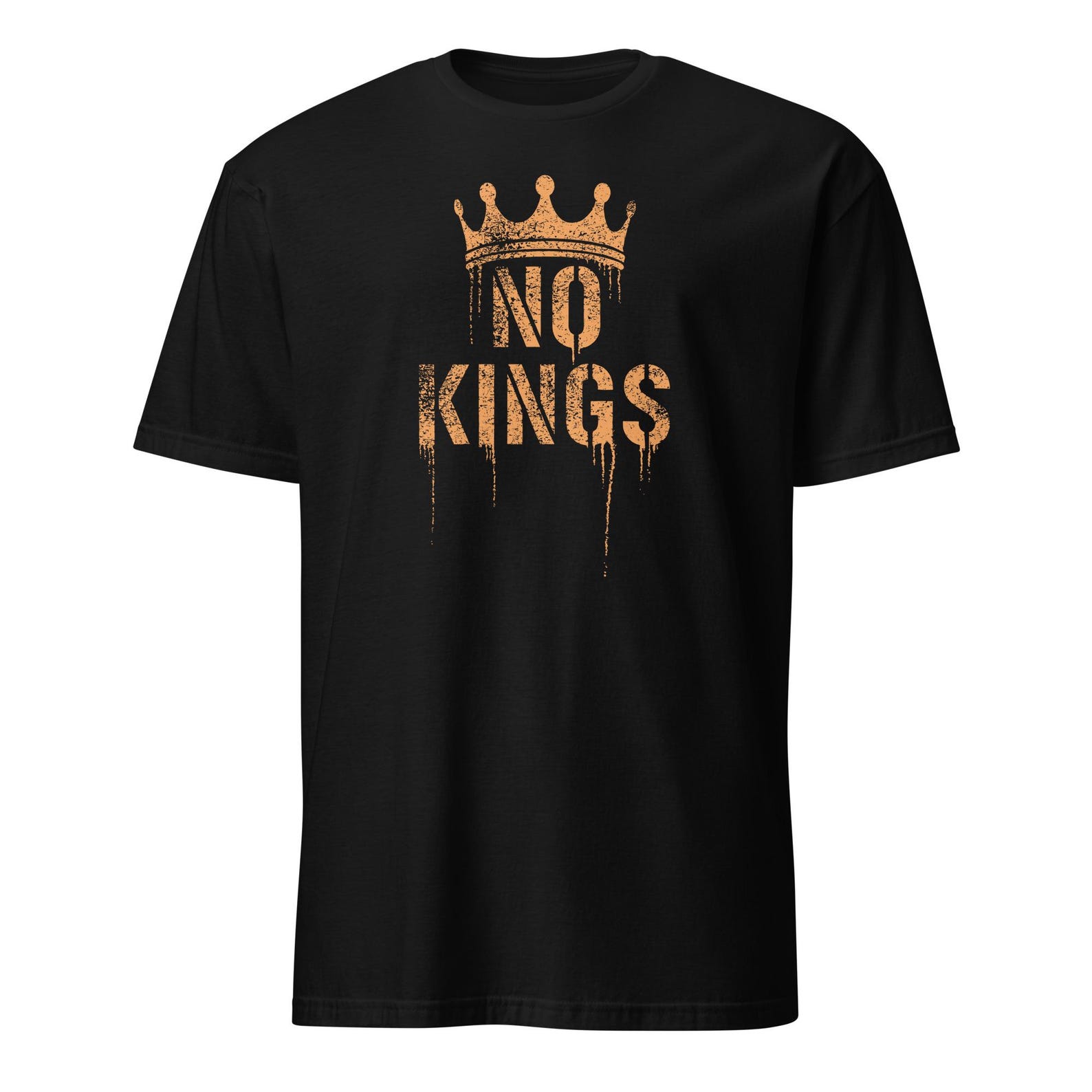 No Kings T-Shirt, Anti Authoritarian Political Tee M