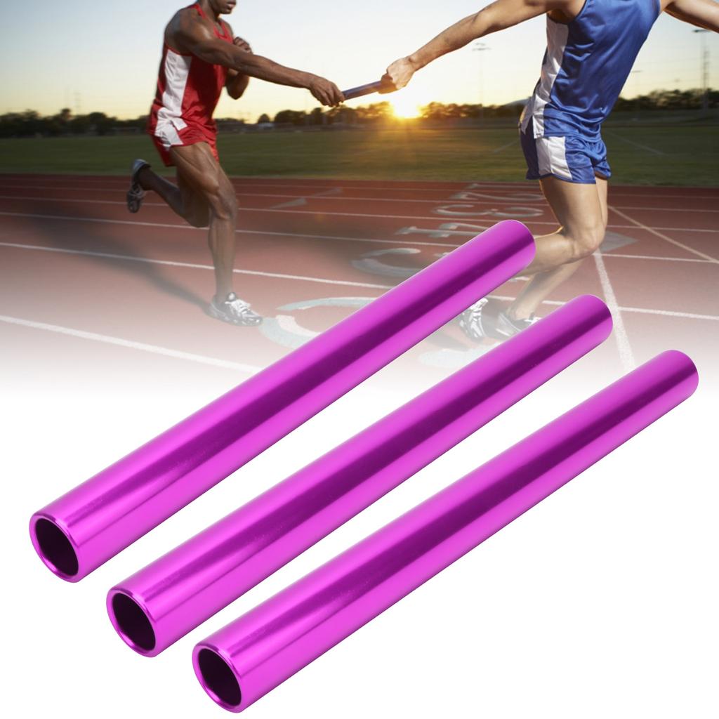 3pcs Electroplating Relay  s Track and Field Sprint Match  s
