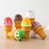PU Ice Cream Model Prop: Chocolate Popsicle, Sundae, Cone Display Decoration