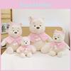 Pooh Cape Pink Bear Plush Toy Cartoon Stuffed Doll Room Decoration Gift Kids
