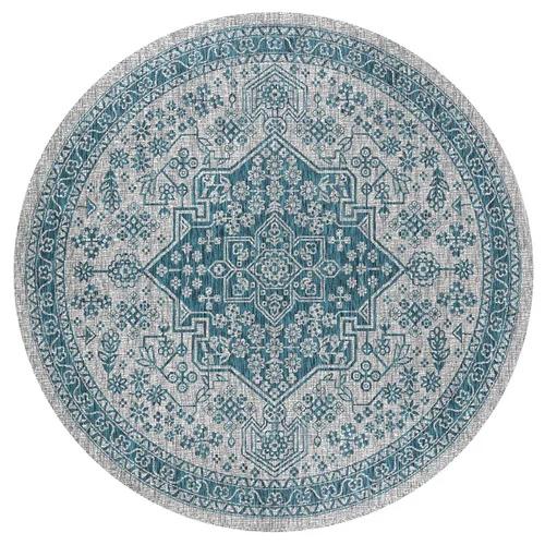 Persian Style Living Room Decoration Carpet Retro Round Rugs for Bedroom Home Chair Floor Mat Large Area Non-slip Washable Rug