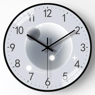14 Zoll 35 cm Einfache Wanduhr Wohnzimmer Zuhause Stille Quarzuhr Wanduhr Internet-Berühmtheit Schlafzimmeruhr Uhr