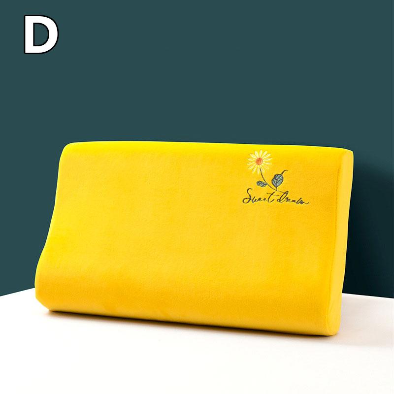 1шт отскок наволочка латексная наволочка бархатная пена с эффектом памяти протектор контур на молнии зимняя теплая S