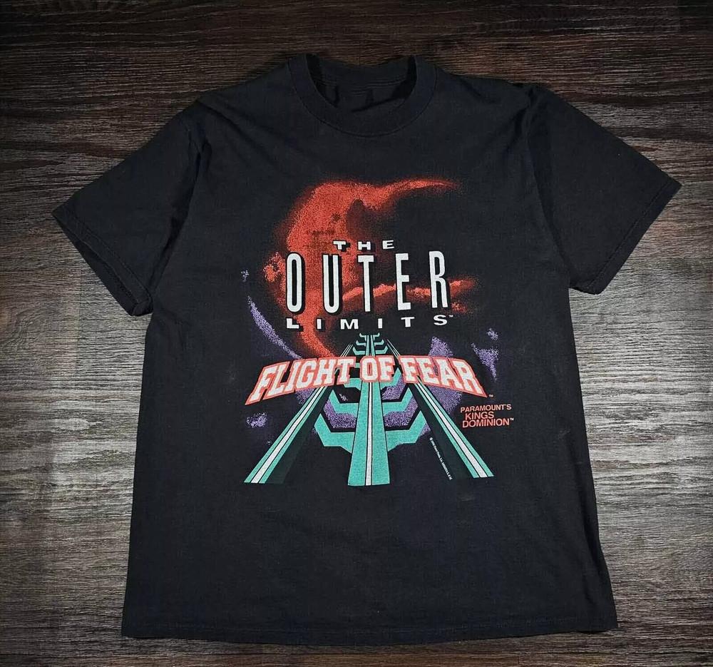 The Outer Limits Flight Of Fear Shirt Black Unisex Size S-2345XL HH407 Unisex T-Shirt S