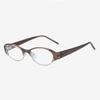Vintage Cat Eye Glasses TR90 Frame Blue Light Blocking Eyewear Slim Browline Design Unisex Optical Spectacles Clear Lens