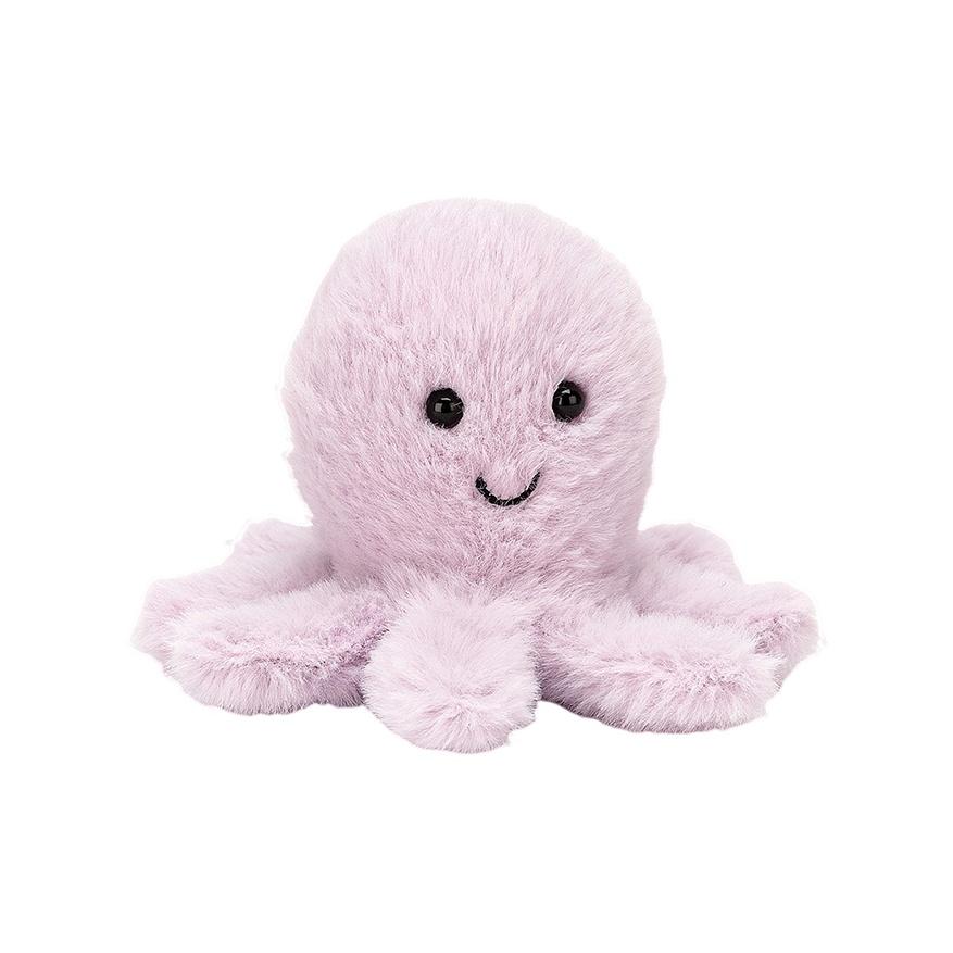 

JELLYCAT Ocean Series Fluffy Little Octopus Trendy Doll Plush Doll 8cm Height Box Not Included