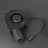 Powerful 5200RPM 12V Violent Fan With Plastic Nozzle Pet House Exhaust Fan For Electronics Cooling And Exhaust System