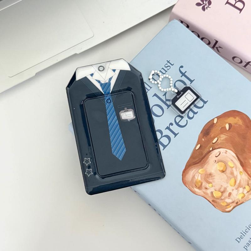 Uniform Series PVC Photo Frame with Mini Pendant Creative School Uniform Photocard Holder 3 Inch Kpop Idol Card Sleeves 2025 New