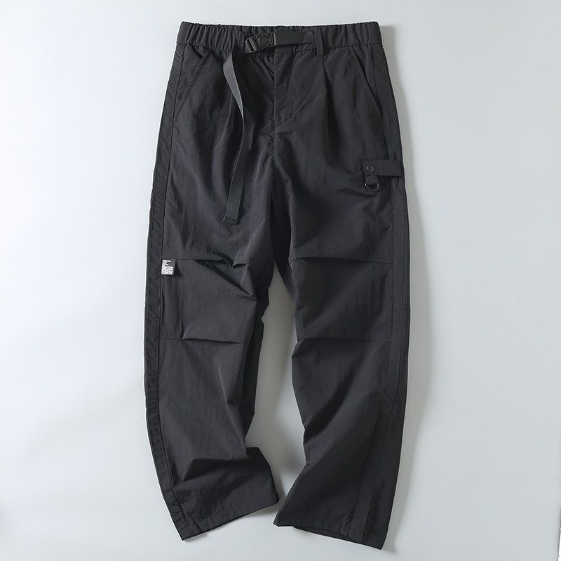 Original Foreign Trade Vintage Trendy Brand Multi-Pocket Straight-Leg Cargo Pants Outdoor Spring and Autumn Unisex Casual Sports Wide-Leg Long Pants